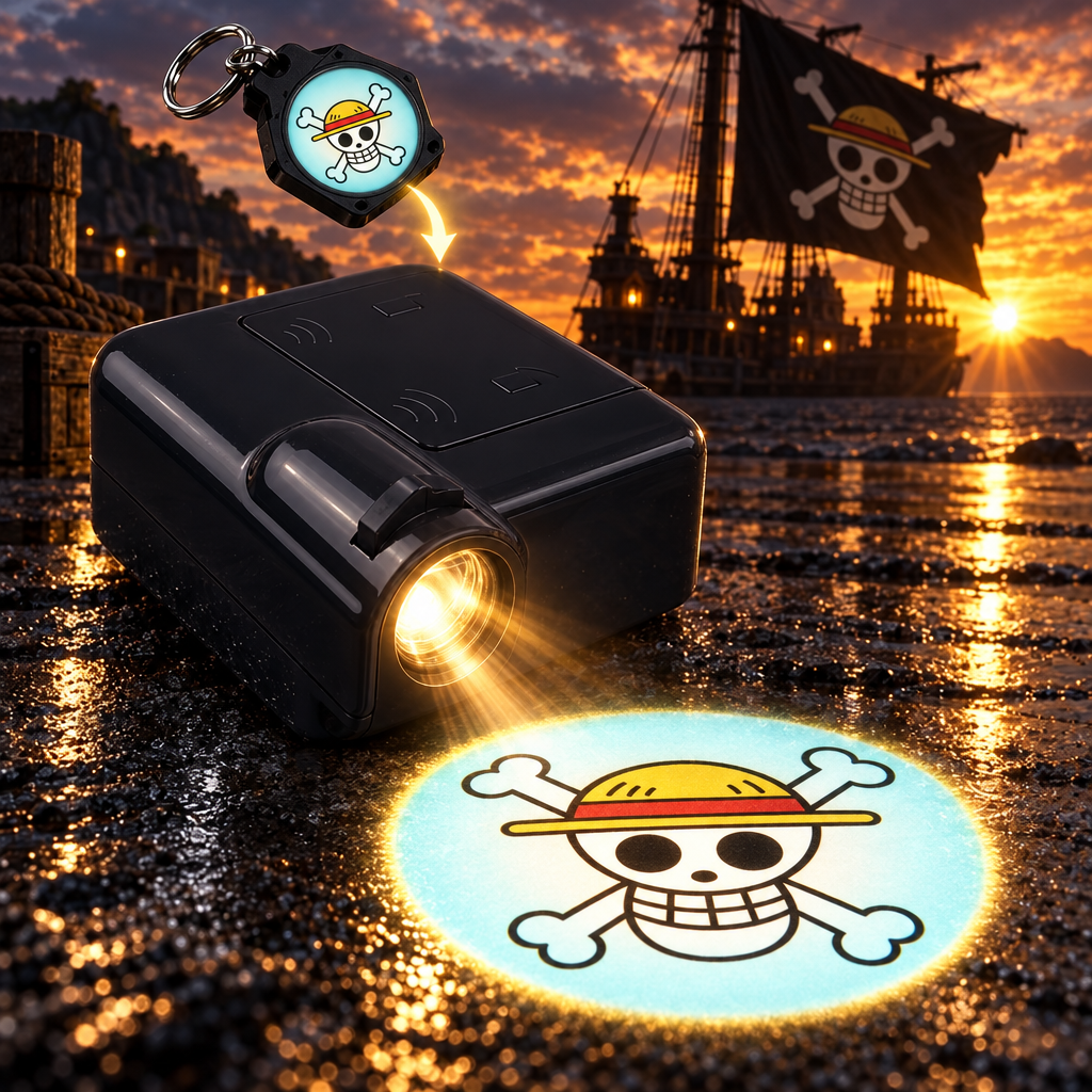 Nakama Shine Pirate Beam — Wireless One Piece Car Door Projector